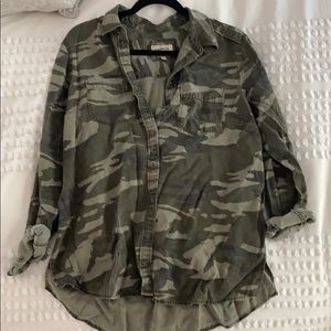 Camo Boyfriend Flannel